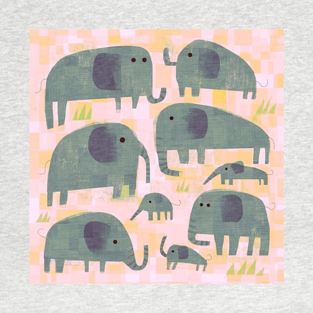 Elephants by Gareth Lucas